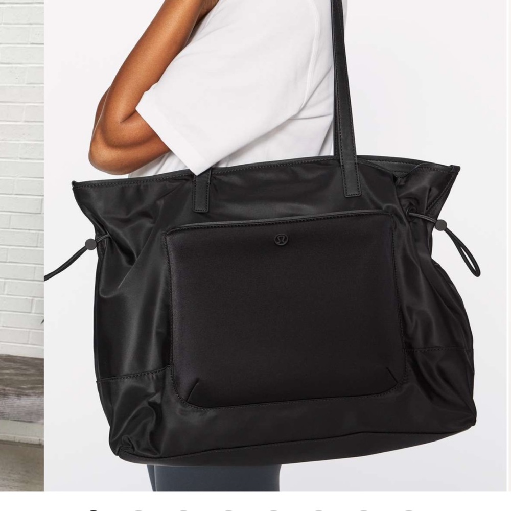 LULULEMON All Set Shopper Tote - Black - NWT